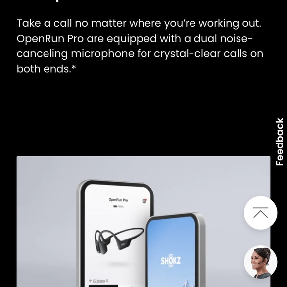 Bone conducting new unopened Headphones New In Box High Quality Open Run Pro - Picture 4 of 12